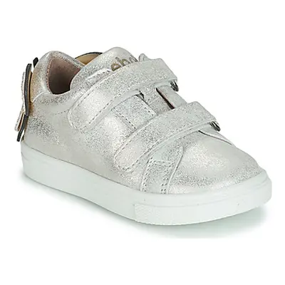 Acebo's BAMBU girls's Children's Shoes (Trainers) in Silver