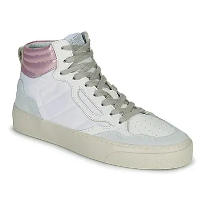 Semerdjian TREVO women's Shoes (High-top Trainers) in White