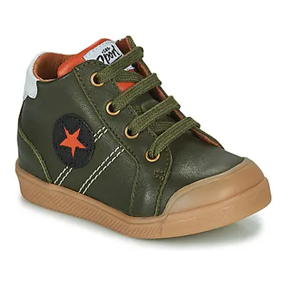 GBB JORDI boys's Children's Shoes (High-top Trainers) in Kaki