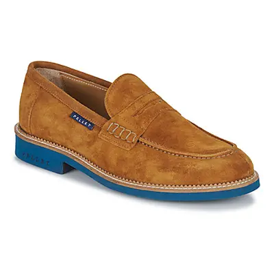 Pellet CLEMENT men's Loafers / Casual Shoes in Brown