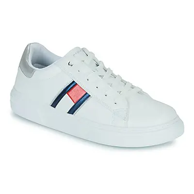 Tommy Hilfiger KRYSTAL girls's Children's Shoes (Trainers) in White