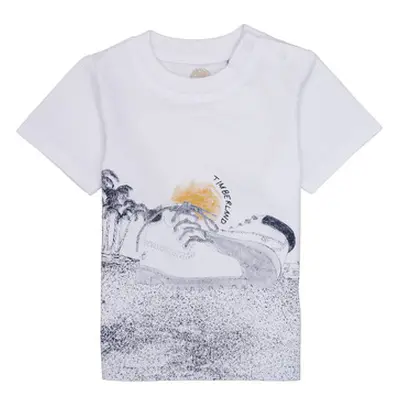 Timberland ANTONIN boys's Children's T shirt in White