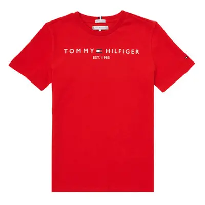 Tommy Hilfiger SELINERA boys's Children's T shirt in Red