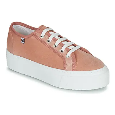 Yurban SUPERTELA women's Shoes (Trainers) in Pink