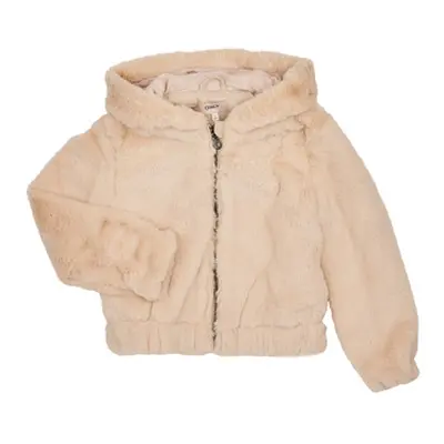 Only KOGMALOU girls's Children's jacket in Beige