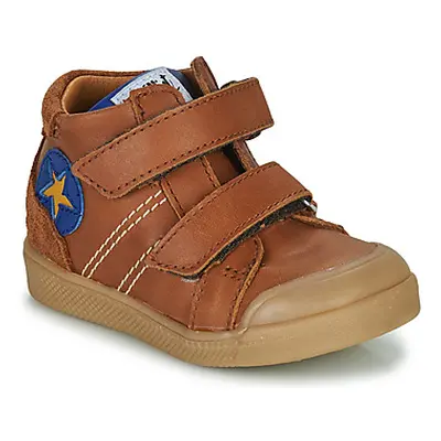 GBB KOVER boys's Children's Shoes (High-top Trainers) in Brown