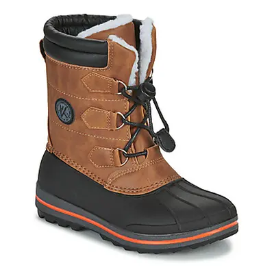 Kimberfeel JAREK boys's Children's Snow boots in Brown