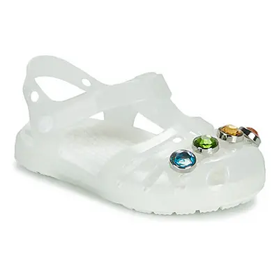 Crocs Isabella Charm Sandal T girls's Children's Sandals in White