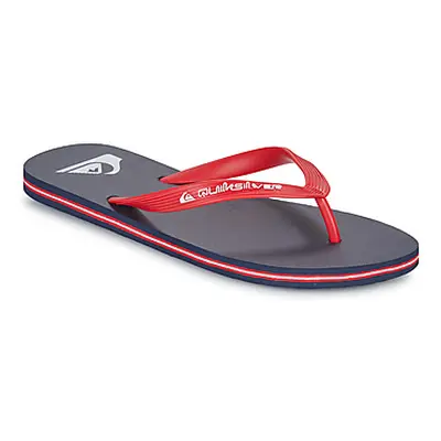 Quiksilver MOLOKAI CORE men's Flip flops / Sandals (Shoes) in Blue