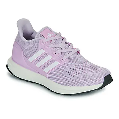 Adidas UBOUNCE DNA J girls's Children's Basketball Trainers (Shoes) in Pink