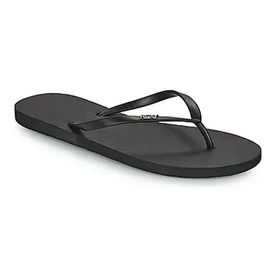 Roxy VIVA IV women's Flip flops / Sandals (Shoes) in Black