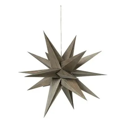 Broste Copenhagen DECO ETOILE 'VENUS' BOIS 's Christmas decorations in Grey