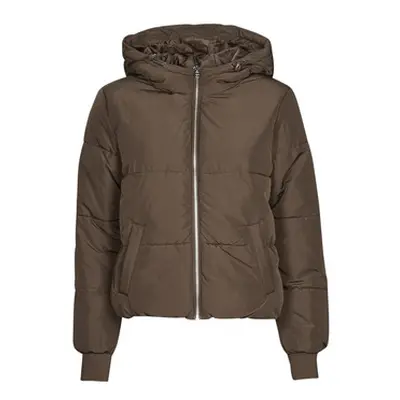 JDY JDYNEWERICA SHORT HOOD JACKET OTW women's Jacket in Brown