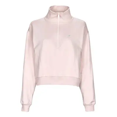 New Balance Athletics 1/4 Zip women's Sweatshirt in Pink