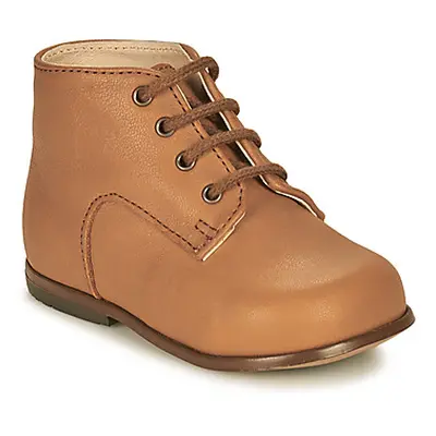 Little Mary MILOTO boys's Children's Shoes (High-top Trainers) in Brown