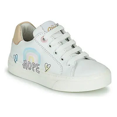 GBB EVANNE girls's Children's Shoes (Trainers) in White