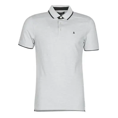 Jack & Jones JJEPAULOS men's Polo shirt in Grey