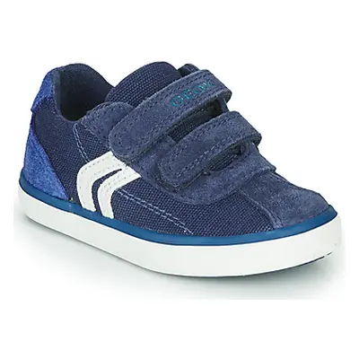 Geox B KILWI BOY boys's Children's Shoes (Trainers) in Blue