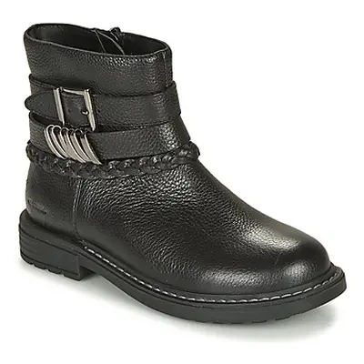 Geox ECLAIR girls's Children's Mid Boots in Black