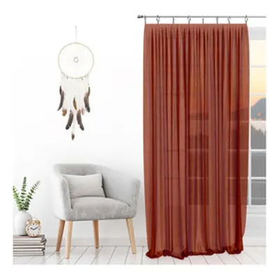 Soleil D'Ocre SPIRIT 's Sheer curtains in Orange