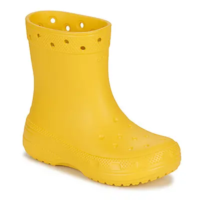 Crocs Classic Boot K girls's Children's Wellington Boots in Yellow