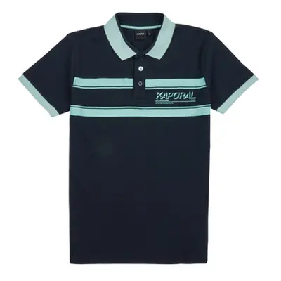 Kaporal PAKA DIVERSION boys's Children's polo shirt in Marine