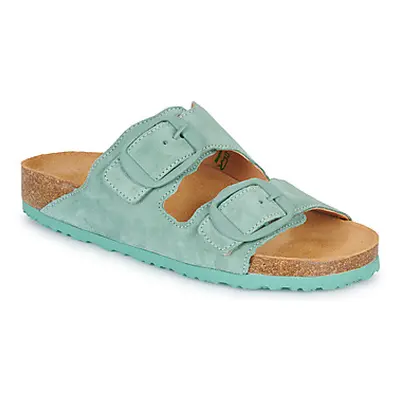 Think MOE women's Mules / Casual Shoes in Green