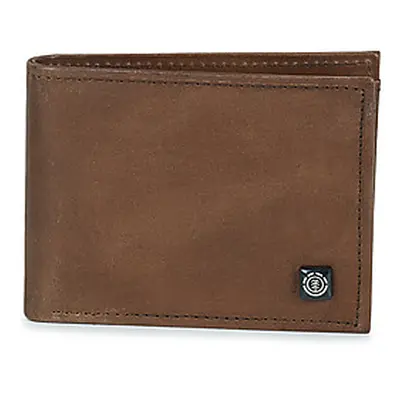 Element SEGUR LEATHER WALLET men's Purse wallet in Brown