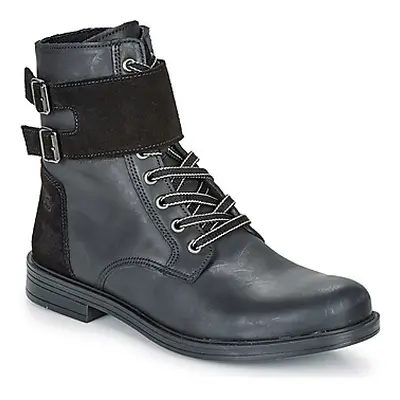 Citrouille et Compagnie LOMENE girls's Children's Mid Boots in Black