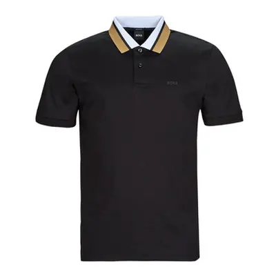 BOSS Parlay 173 men's Polo shirt in Black