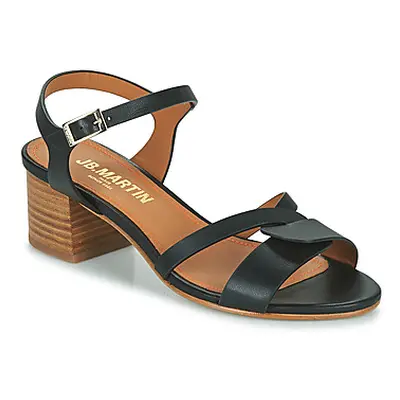 JB Martin ENJOUE women's Sandals in Black