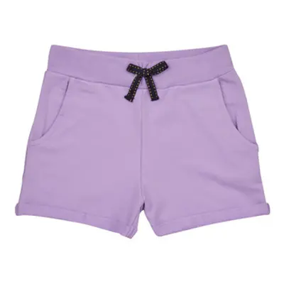 Name it NKFVOLTA SWE SHORTS girls's Children's shorts in Purple