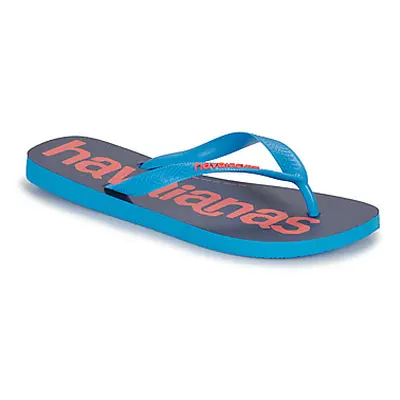 Havaianas TOP LOGOMANIA II men's Flip flops / Sandals (Shoes) in Blue