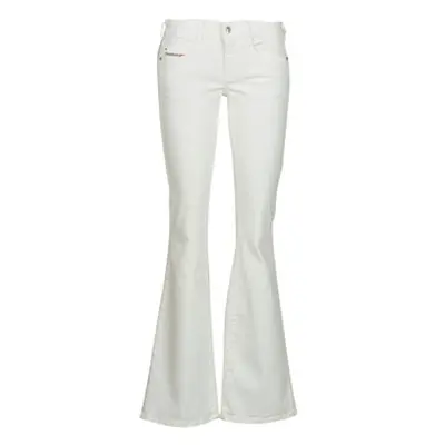 Diesel D-EBBEY women's Bootcut Jeans in White