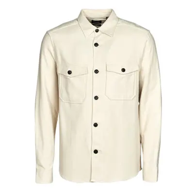 Only & Sons ONSMILO LS SOLID OVERSHIRT NOOS men's Jacket in White