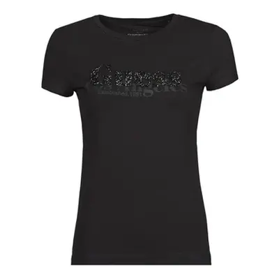 Guess SS CN ASTRELLE TEE women's T shirt in Black