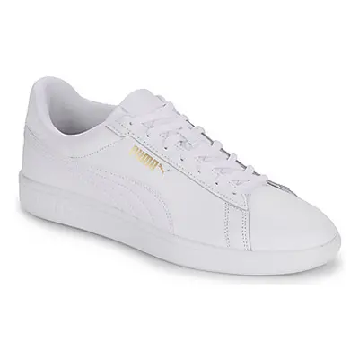 Puma SMASH 3.0 men's Shoes (Trainers) in White