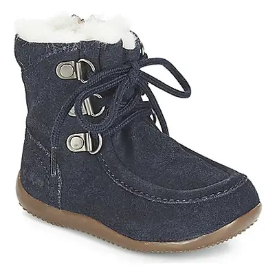 Kickers BAMARA boys's Children's High Boots in Blue