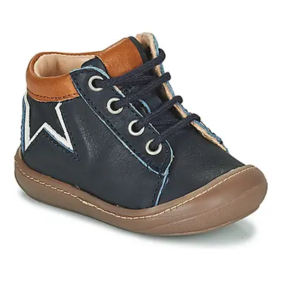 GBB AGONINO boys's Children's Shoes (High-top Trainers) in Blue