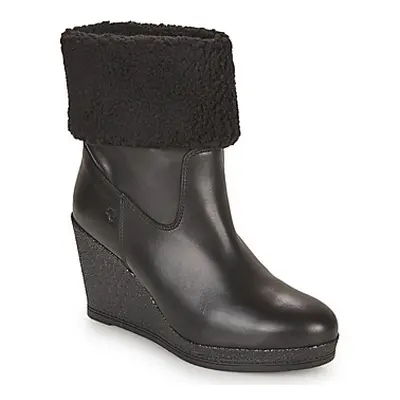 Dream in Green ANELINE women's Low Ankle Boots in Black