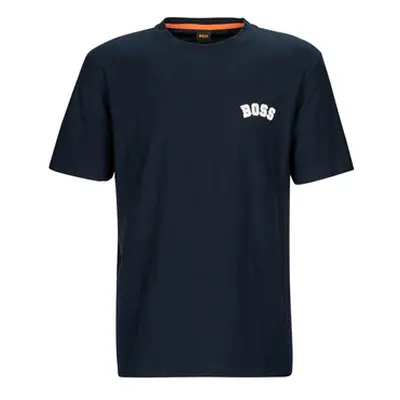 BOSS T-Prep men's T shirt in Marine