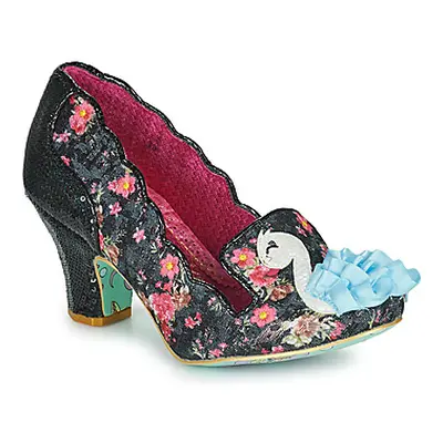 Irregular Choice Paddle Boat women's Court Shoes in Black