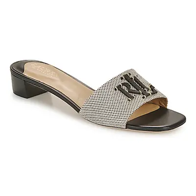 Lauren Ralph Lauren FAY LOGO-SANDALS-FLAT SANDAL women's Mules / Casual Shoes in Multicolour