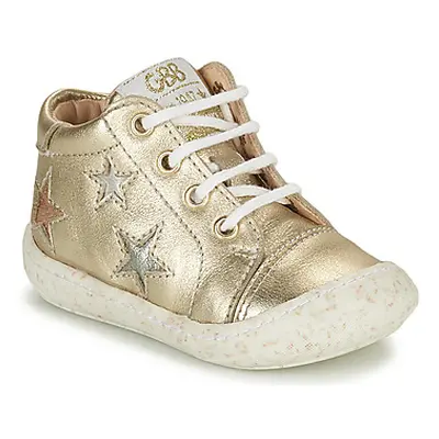 GBB BECKIE girls's Children's Shoes (High-top Trainers) in Gold