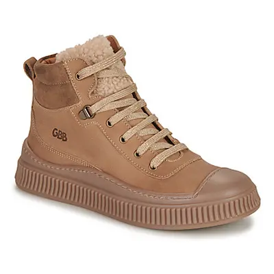 GBB RAOULETTE girls's Children's Shoes (High-top Trainers) in Beige