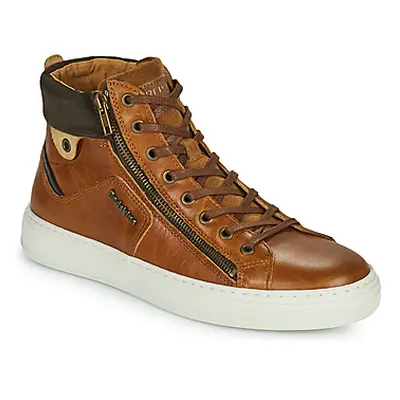 Redskins HOPESO men's Shoes (High-top Trainers) in Brown