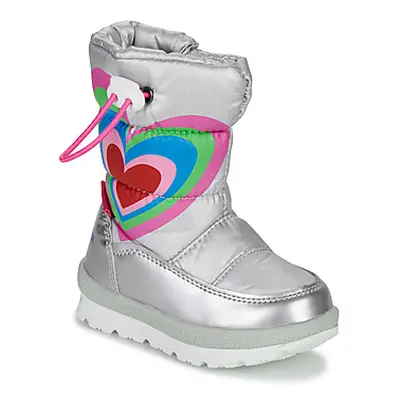 Agatha Ruiz de la Prada APRES SKI girls's Children's Snow boots in Silver