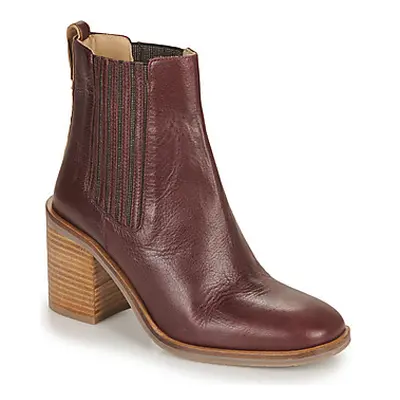 Les Tropéziennes par M Belarbi LUDY women's Mid Boots in Bordeaux