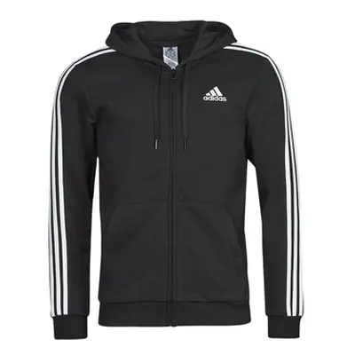 Adidas 3 Stripes FL FULL ZIP HD men's Tracksuit jacket in Black