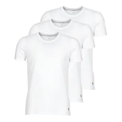 Polo Ralph Lauren CREW NECK X3 men's T shirt in White